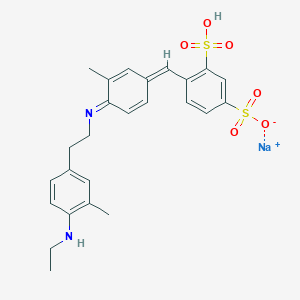 molecular formula C25H27N2NaO6S2 B213183 Xylene cyanole FF CAS No. 2650-17-1