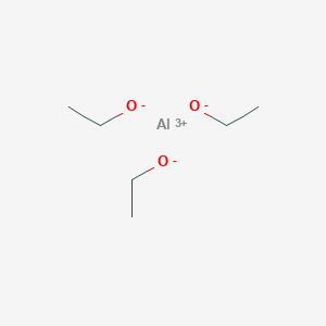molecular formula C2H6AlO B213190 Ethanol, aluminum salt CAS No. 555-75-9
