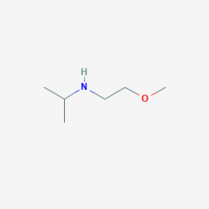 molecular formula C6H15NO B021320 N-(2-Methoxyethyl)isopropylamine CAS No. 104678-18-4