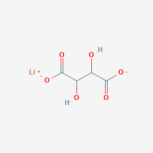 molecular formula C4H5LiO6 B213207 Lithium bitartrate CAS No. 868-16-6
