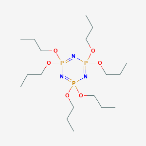 2,2,4,4,6,6-Hexahydro-2,2,4,4,6,6-hexapropoxy-1,2,3,4,5,6-triazatriphosphorine