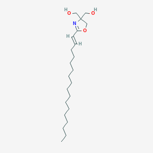 molecular formula C22H41NO3 B213266 2-(Heptadecenyl)-2-oxazoline-4,4-dimethanol CAS No. 28984-69-2