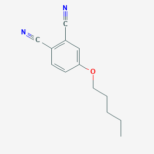 molecular formula C13H14N2O B021327 4-戊氧基邻苯二甲腈 CAS No. 106943-83-3