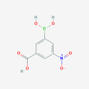 molecular formula C7H6BNO6 B021328 3-Carboxy-5-nitrophenylboronic acid CAS No. 101084-81-5