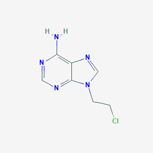 molecular formula C7H8ClN5 B021332 9-(2-氯乙基)-9H-嘌呤-6-胺 CAS No. 19255-48-2