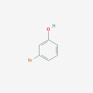 molecular formula C6H5BrO B021344 3-Bromophenol CAS No. 591-20-8