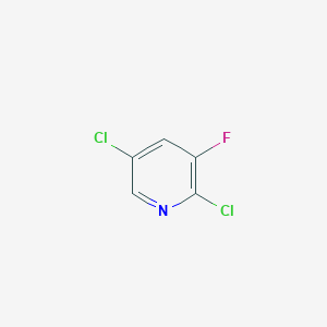 molecular formula C5H2Cl2FN B021349 2,5-二氯-3-氟吡啶 CAS No. 103999-77-5