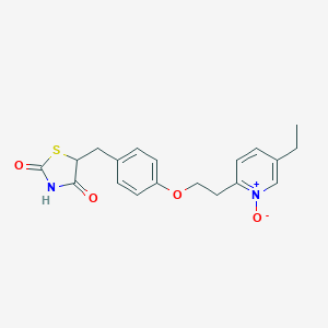 molecular formula C19H20N2O4S B021357 Pioglitazone N-Oxide CAS No. 145350-09-0