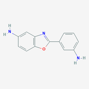 molecular formula C13H11N3O B021365 5-Amino-2-(3-aminophenyl)benzoxazole CAS No. 13676-48-7