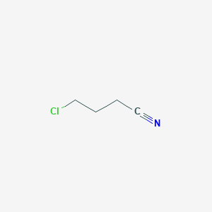 molecular formula C4H6ClN B021389 4-氯丁腈 CAS No. 628-20-6
