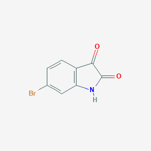 molecular formula C8H4BrNO2 B021408 6-Bromoisatin CAS No. 6326-79-0