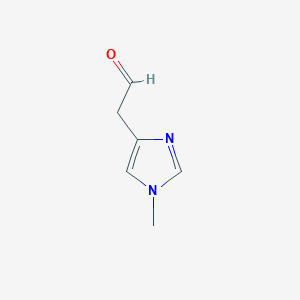 1-Methylimidazole-4-acetaldehyde
