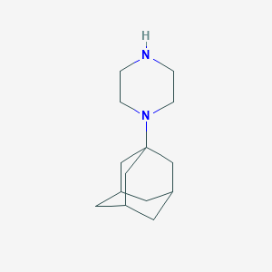 molecular formula C14H24N2 B021414 1-(1-Adamantyl)piperazine CAS No. 19984-46-4