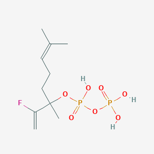 2-Fluoro-3,7-dimethylocta-1,6-dien-3-yl trihydrogen diphosphate