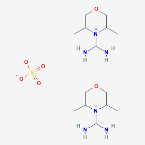 3,5-Dimethylmorpholine-4-carboxamidinehemisulfatesalt