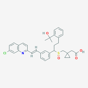 molecular formula C35H36ClNO4S B021442 Montelukast Sulfoxide(Mixture of Diastereomers) CAS No. 909849-96-3