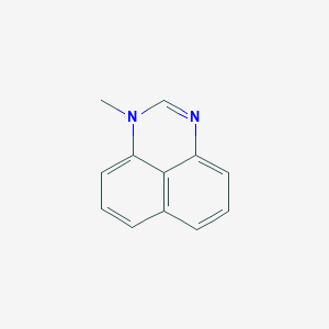 molecular formula C12H10N2 B021482 1-Methyl-1H-perimidine CAS No. 19585-93-4