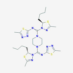 molecular formula C26H40N12S4 B215040 )Amine 