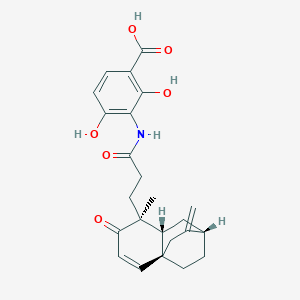 molecular formula C24H27NO6 B021511 Platencin CAS No. 869898-86-2