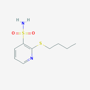 2-(Butylsulfanyl)pyridine-3-sulfonamide