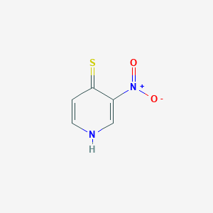 molecular formula C5H4N2O2S B215222 3-Nitropyridine-4-thiol 