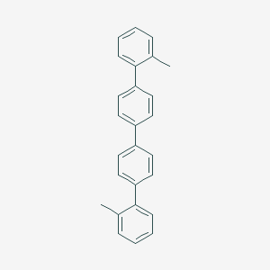 molecular formula C26H22 B021532 2,2'''-Dimethyl-P-quarterphenyl CAS No. 107014-26-6