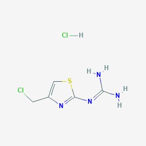 2-Guanidino-4-chloromethylthiazole hydrochloride