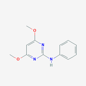 4,6-Dimethoxy-N-phenylpyrimidin-2-amine