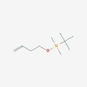 molecular formula C10H22OSi B021551 But-3-enyloxy-tert-butyl-dimethyl-silane CAS No. 108794-10-1