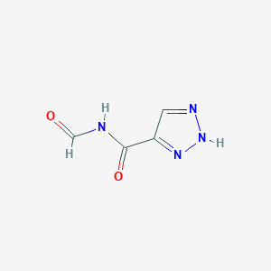 N-formyl-1H-1,2,3-triazole-4-carboxamide