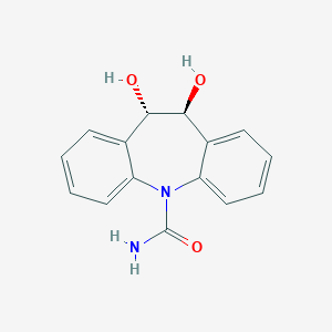 (10s,11s)-10,11-Dihydroxy-10,11-dihydro-5h-dibenzo[b,f]azepine-5-carboxamide