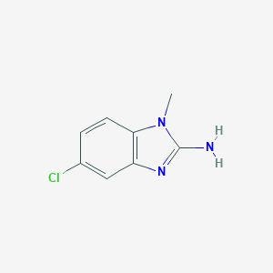 molecular formula C8H8ClN3 B021571 5-Chloro-1-methyl-1H-benzimidazol-2-amine CAS No. 103748-25-0