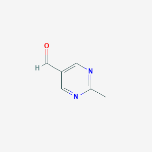 molecular formula C6H6N2O B021589 2-Methylpyrimidine-5-carbaldehyde CAS No. 90905-33-2