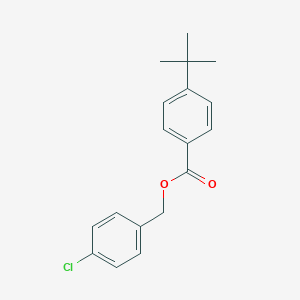 molecular formula C18H19ClO2 B215927 4-Chlorobenzyl 4-tert-butylbenzoate 