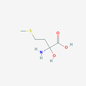 molecular formula C5H11NO3S B021597 D-Methionine, 2-hydroxy-(9CI) CAS No. 103063-65-6