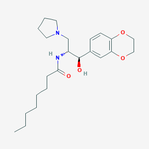 molecular formula C₂₃H₃₆N₂O B000216 Eliglustat CAS No. 491833-29-5