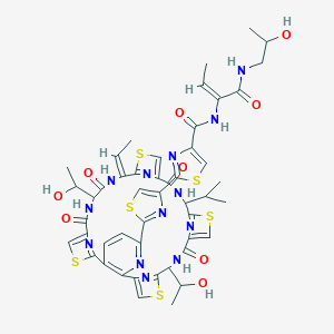 molecular formula C48H49N13O9S6 B021610 Micrococcin P1 CAS No. 67401-56-3