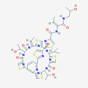 molecular formula C48H49N13O9S6 B021610 Micrococcin CAS No. 67401-56-3