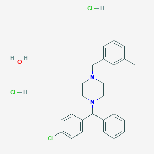 molecular formula C25H30Cl2N2O B021617 Meclizine Dihydrochloride Monohydrate CAS No. 31884-77-2