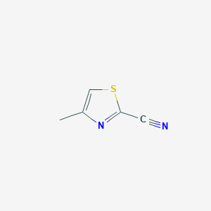 molecular formula C5H4N2S B021620 4-Methylthiazole-2-carbonitrile CAS No. 100516-98-1