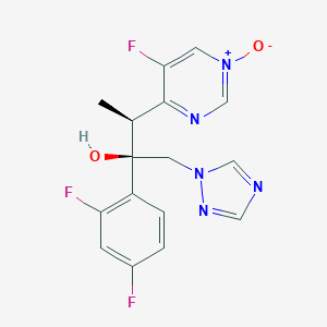 molecular formula C16H14F3N5O2 B021638 Voriconazole N-Oxide CAS No. 618109-05-0