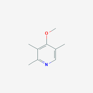 molecular formula C9H13NO B021643 4-Methoxy-2,3,5-trimethylpyridine CAS No. 109371-19-9