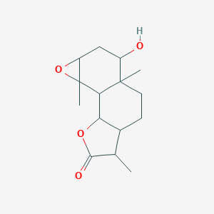 molecular formula C15H22O4 B021672 Shonachalin B CAS No. 101540-24-3