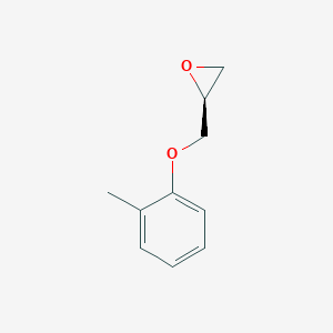 molecular formula C10H12O2 B021674 2-((2-Methylphenoxy)methyl)oxirane, (2S)- CAS No. 101693-39-4
