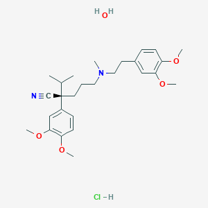 molecular formula C27H39ClN2O4 B021680 Dexverapamil Hydrochloride CAS No. 38176-02-2