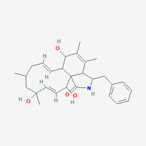 molecular formula C28H37NO4 B216820 Cytochalasin O CAS No. 108050-26-6