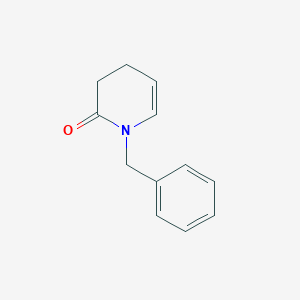 molecular formula C12H13NO B021683 1-Benzyl-3,4-dihydro-1H-pyridin-2-one CAS No. 108046-33-9