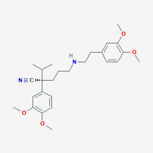 molecular formula C₂₆H₃₇ClN₂O₄ B021684 (S)-Norverapamil CAS No. 123931-31-7