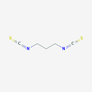 molecular formula C5H6N2S2 B021697 1,3-二异硫氰酸丙酯 CAS No. 109704-32-7
