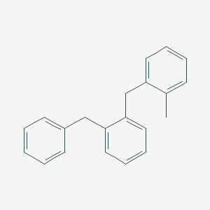 molecular formula C14H14O B217147 Benzene, ((methylphenyl)methyl)(phenylmethyl)- CAS No. 100404-06-6